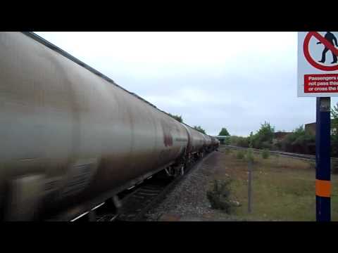 DB 60019 and 60020 on the tanks at Burton 18/05/13