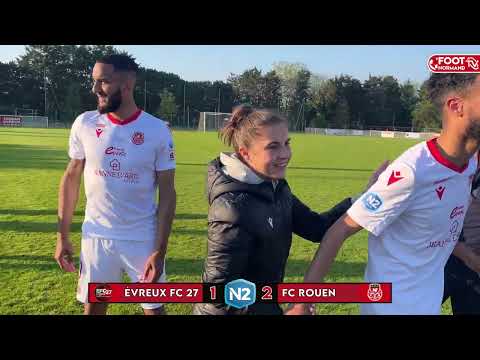 N2 : REVIVEZ la VICTOIRE HORS DU TEMPS du FC ROUEN à ÉVREUX (1-2) synonyme de MONTÉE EN NATIONAL