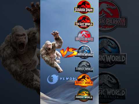 George vs Jurassic franchise All Dinosaurs 🦖