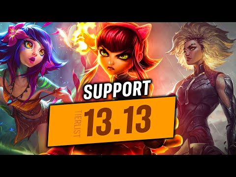 13.13 Support Tier List/Meta Analysis - League of Legends