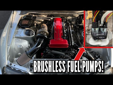 Fuelab Brushless Fuel Pump Install (MK4 Supra & Haltech)