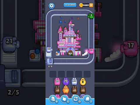 Pixel Flow Level 2040 Walkthrough