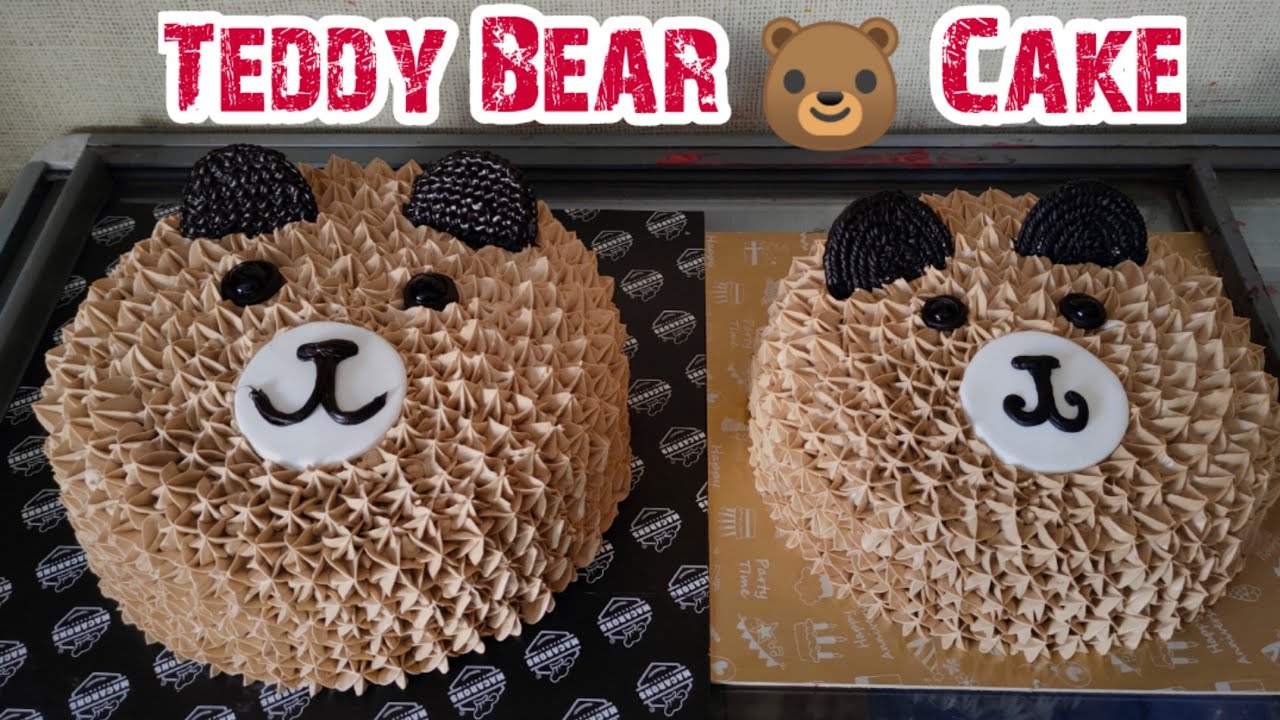 Teddy Bear 🧸 Cake | How to make teddy bear cake | teddy bear cake design | (@JD CAKE MASTER )