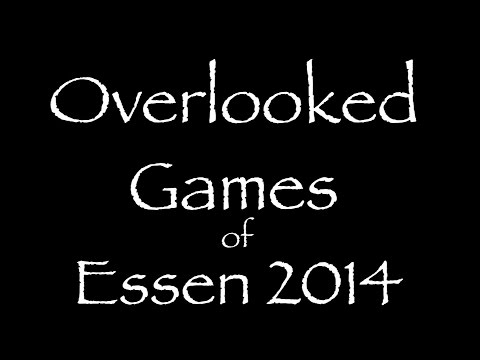 My Top 10 Favorite Overlooked Games: Essen 2014