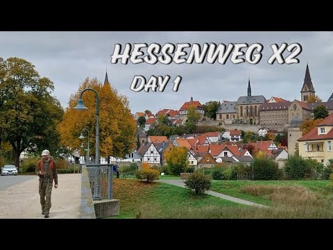 Tag 1 auf dem Hessenweg, Warburg bis Kugelsburg, wandern in Deutschland