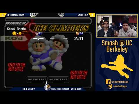Golden Bair 7 - Melee Singles Winners Round 3: Diplomatic Tucan vs Smilotron