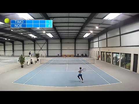 Finale garçon du TMC National 12 Ans : Timothée 15/1 contre Noé 15/1 (SET 1)