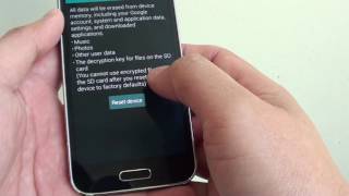 Samsung Galaxy S5 Mini: How to Hard Reset to Factory Default