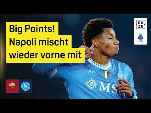 AS Rom - SSC Neapel | 13. Spieltag | Serie A | DAZN Highlights