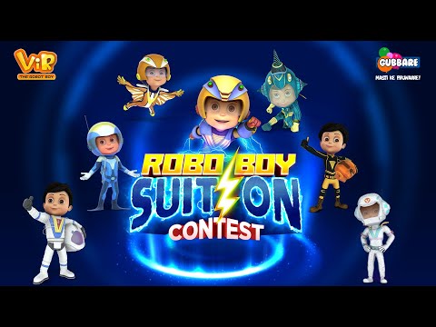 ViR The Robot Boy Suit On Contest on Gubbare TV | Cartoon for Kids in Hindi | #ContestAlert