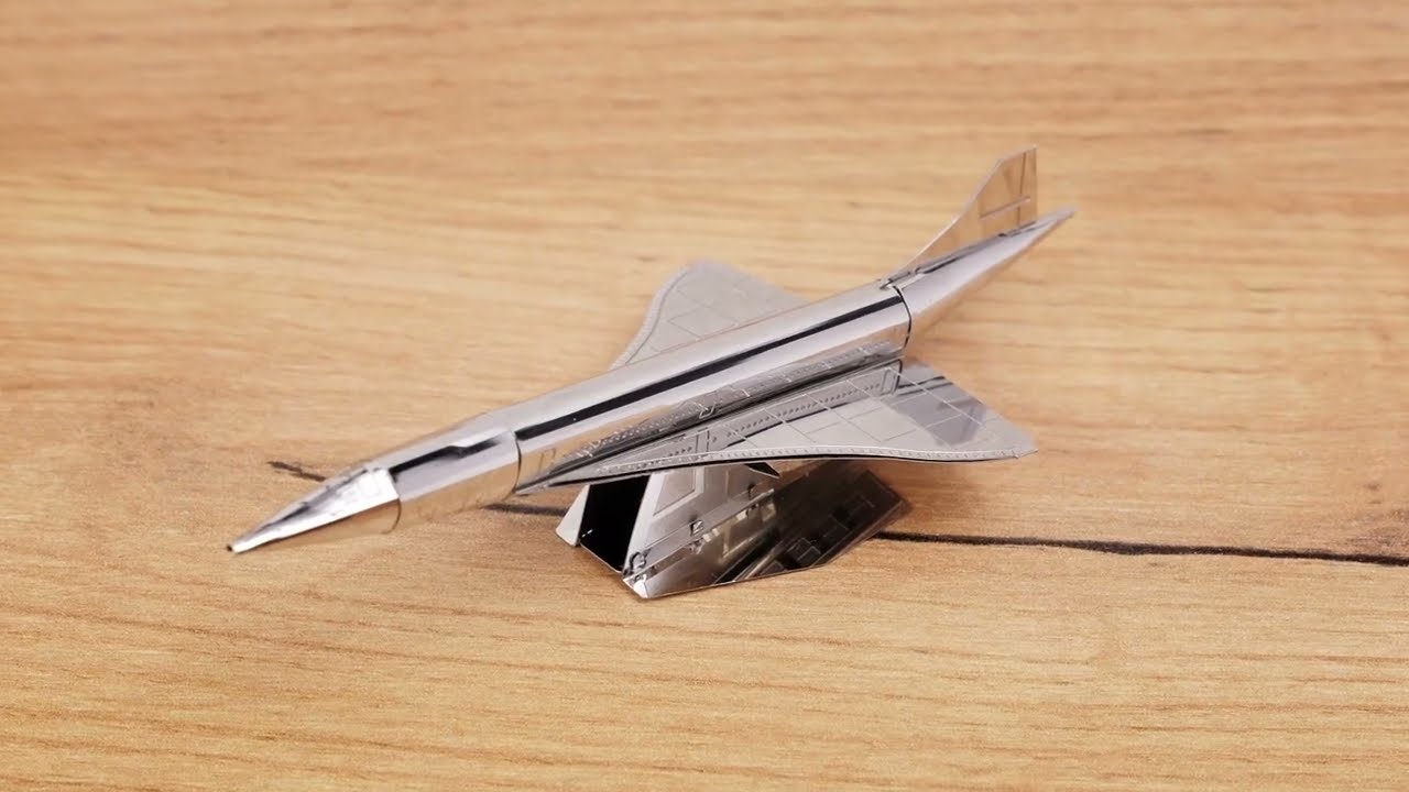 Ocelová stavebnice letadlo Supersonic legend