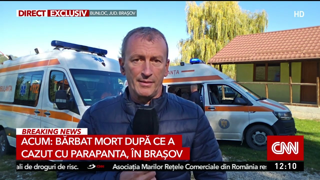 Un instructor de zbor a murit după ce s-a prăbușit cu parapanta, lângă Brașov