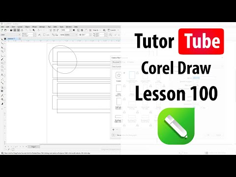 Corel Draw Lesson 1 Welcome Screen and Getting Started