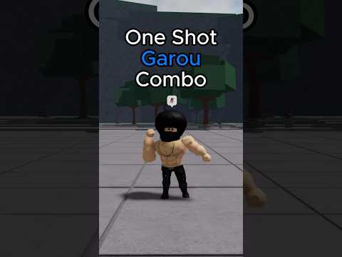 Garou OP One Shot Combo | The Strongest Battlegrounds
