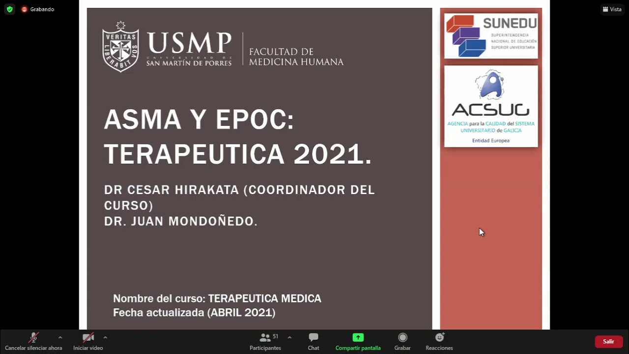 Asma y EPOC - Terapéutica