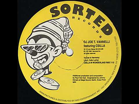 Joe T Vannelli feat. Csilla - Voices In Harmony (Paul van Dyk's Csilla In Wonderland Mix)
