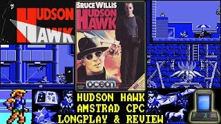 [AMSTRAD CPC] Hudson Hawk - Longplay & Review