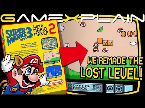 SMB3: The Lost Level in Super Mario Maker 2