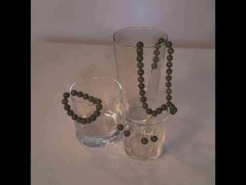 Миниатюра изображения товара Серьги Wolves Элитный Змеевик 41019 №1