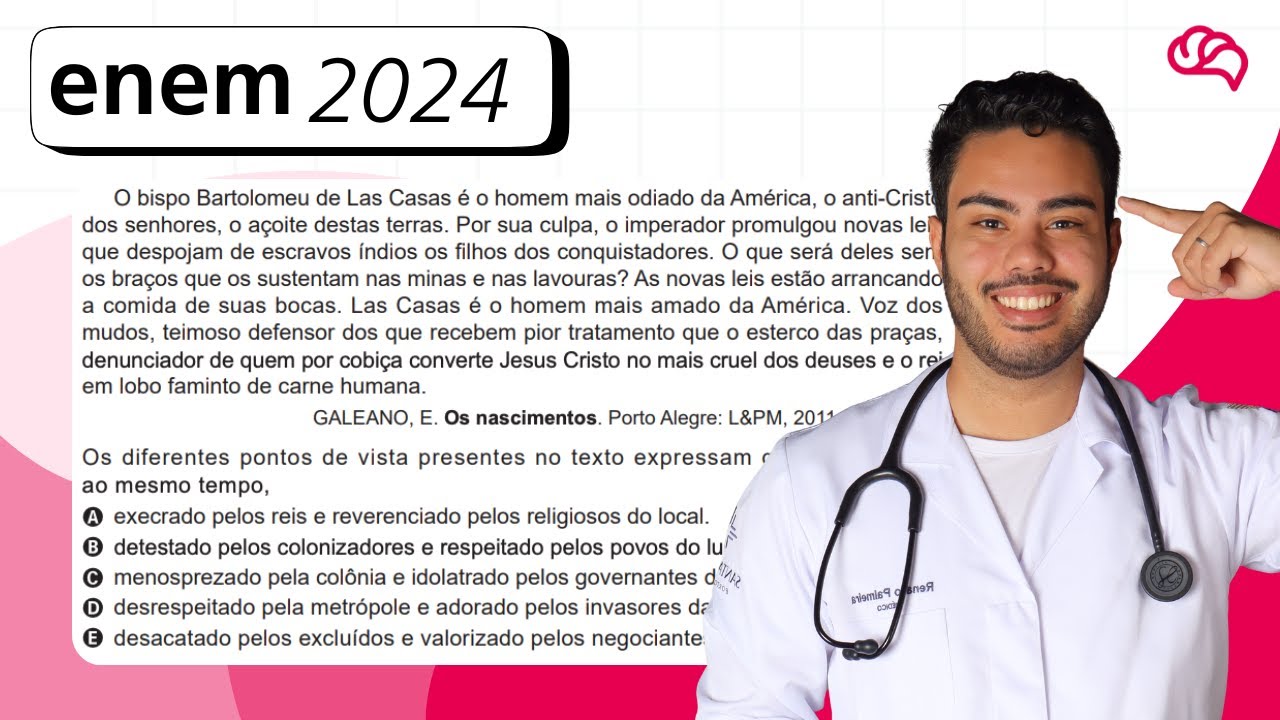 Resolução em Vídeo — Questão 50 ENEM 2024