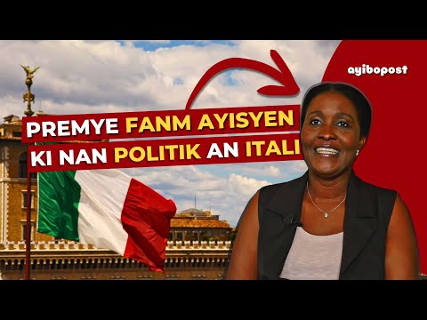 Iliana kite Ayiti a 18 an, jodiya li vis-majistra yon vil Itali | yon istwa enspiran