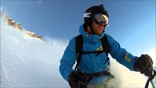 preview picture of video 'Off piste skiing in La Grave & Puy St. Vincent, France'