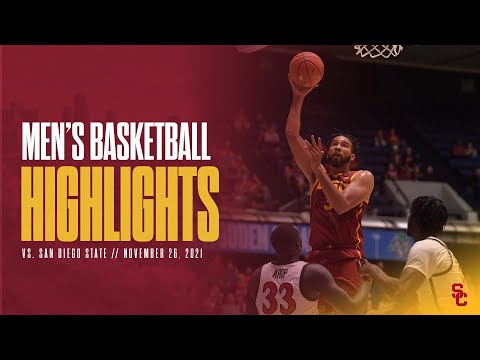 Men's Basketball: USC 58, SDSU 43 - Highlights 9/4/21