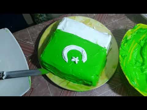 14 August Cake Baking | Independence day Cake