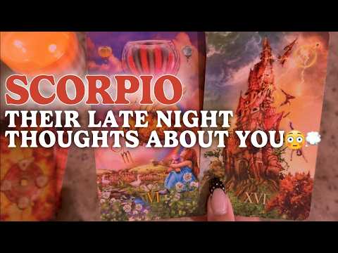 SCORPIO: YOU’RE THEIR LAST THOUGHT AT NIGHT… AND THEIR FIRST IN THE MORNING 😮‍💨❤️🔥VERY INTENSE