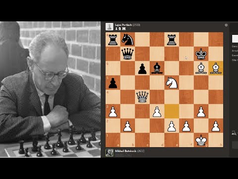 Botvinnik - Portisch (1968)  [English Opening, Kingside Fianchetto]