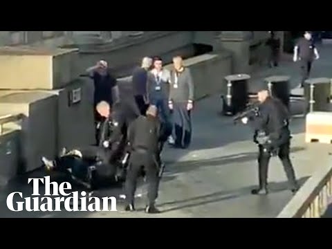 Man tackled on London Bridge before being shot dead by police