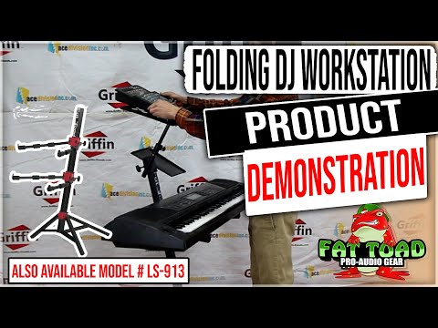 DJ Mixer Laptop Work Station Stand – Tablet MIDI Controller Mount Keyboard Gear image 14