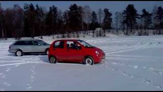 preview picture of video 'Покатушки по оз. Белое в Азино: Daewoo Matiz #1'