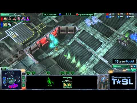 Game 1 - MYM.Mondragon vs coL.CrunCher - TSL3 Ro16 Match 8