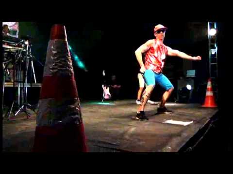 A Blitz gravação do dvd ao vivo em Itamaraju -Bahia