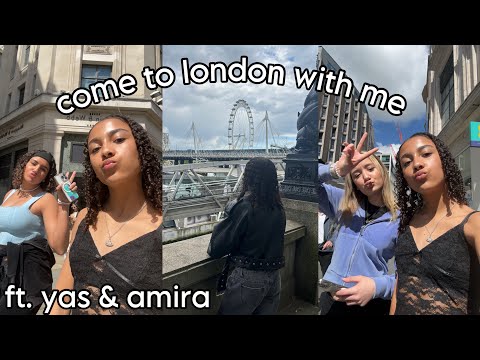 COME SHOPPING W ME IN LONDON!! reuniting with yas & amira!!