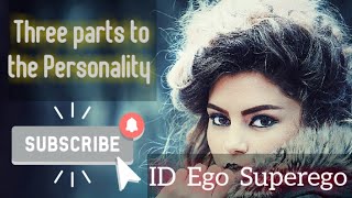 3 Elements of Personality||Id, Ego and Superego|| Psychoanalytic|| Urdu