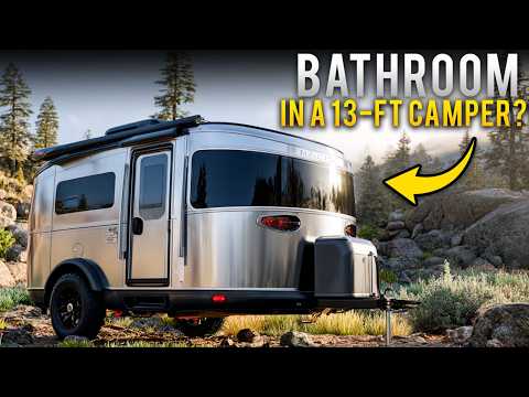 5 Amazing Small Camper Trailers WITH BATHROOMS Under 3,100 lbs