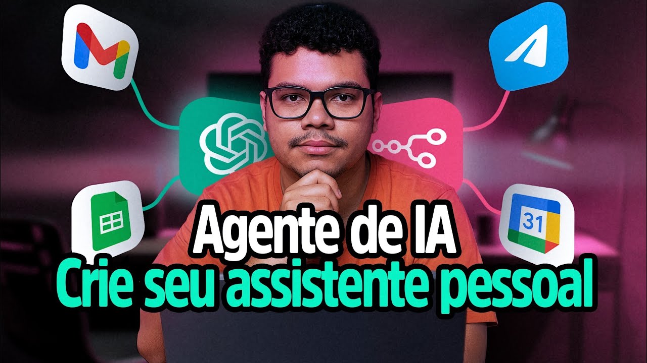 Como CRIAR um ASSISTENTE PESSOAL com N8N + MCP, Google Calendar, Google Sheets e Gmail