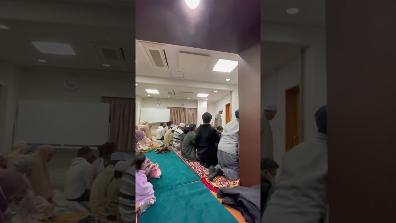 TERAWIH PERTAMA DI JEPANG BARENG KELUARGA