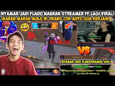 NEKAT NABRAK STREAMER FF RIZAL YANG LAGI VIRAL! MARAH TERUS SELAMA MAIN AUTO GUA KERJAIN DAH🤣