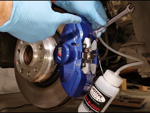 DIY bleed Brembo/MSport brakes on BMW, Motive Power Bleeder
