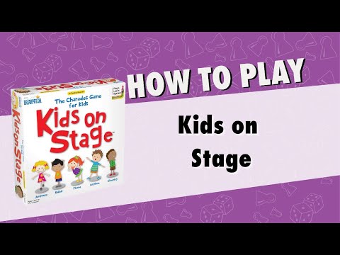 CHARADES KIDS ON STAGE TIN