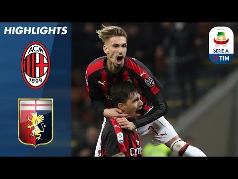 Milan 2-1 Genoa | Gol decisivo di Romagnoli al 91esimo! | Serie A