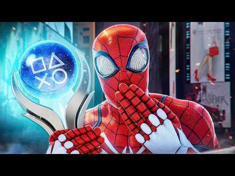 I Got The 100% Platinum Trophy in Marvel's Spider-Man