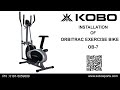Kobo OB 7 Orbitrac Exercise Bike Cycle Assembly Video