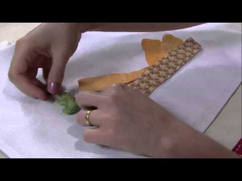 Mulher.com 06/02/2013 Priscila Muller - Pano de prato páscoa  parte 1