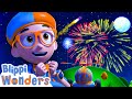 How Are Fireworks So Colorful Blippi Wonders Moonbug Kids Learning Corner