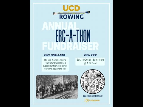 Women's Rowing at UC Davis Erg-A-Thon