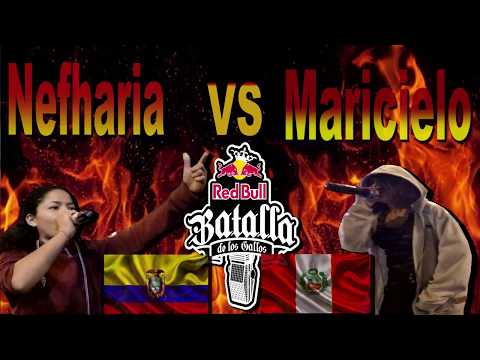 Nefharia (ECUADOR) vs Maricielo (PERÚ) - Activacion Red Bull - RapStyle